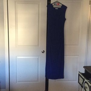 Calvin Klein Sleeveless Full Length Dress